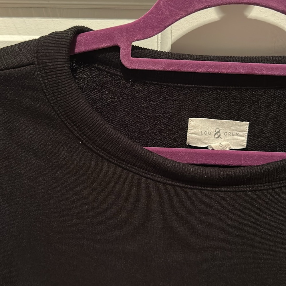 Lou & Grey Hearts Cozy Cotton Sweatshirt - Picture 5 of 6